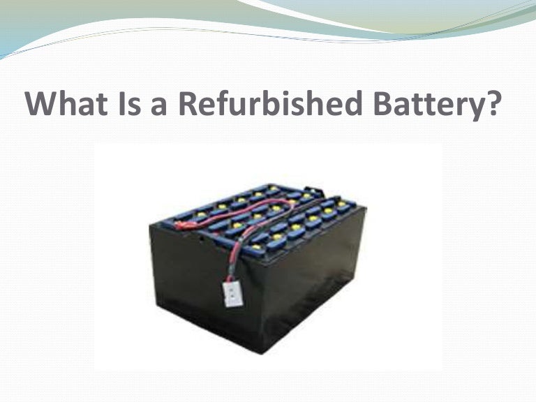 Why Choose a Refurbished Car Battery