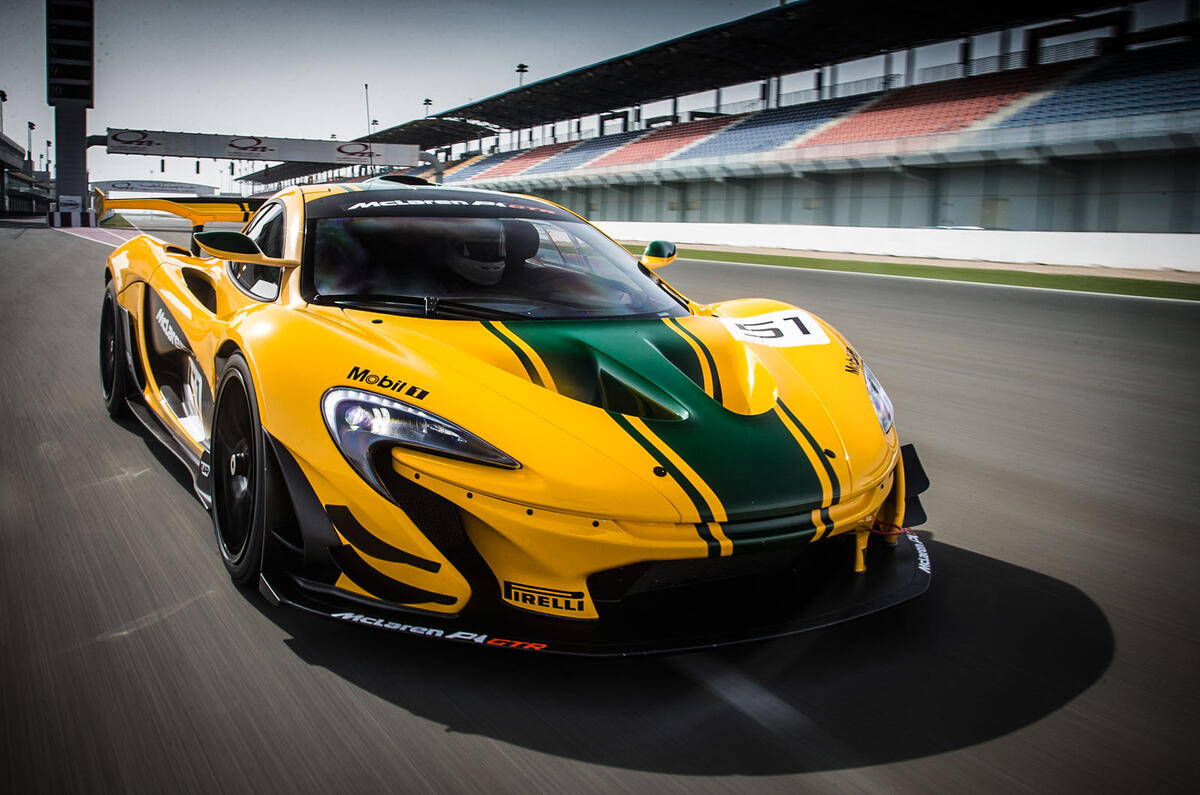 Availability of the McLaren P1 GTR Milestone Edition