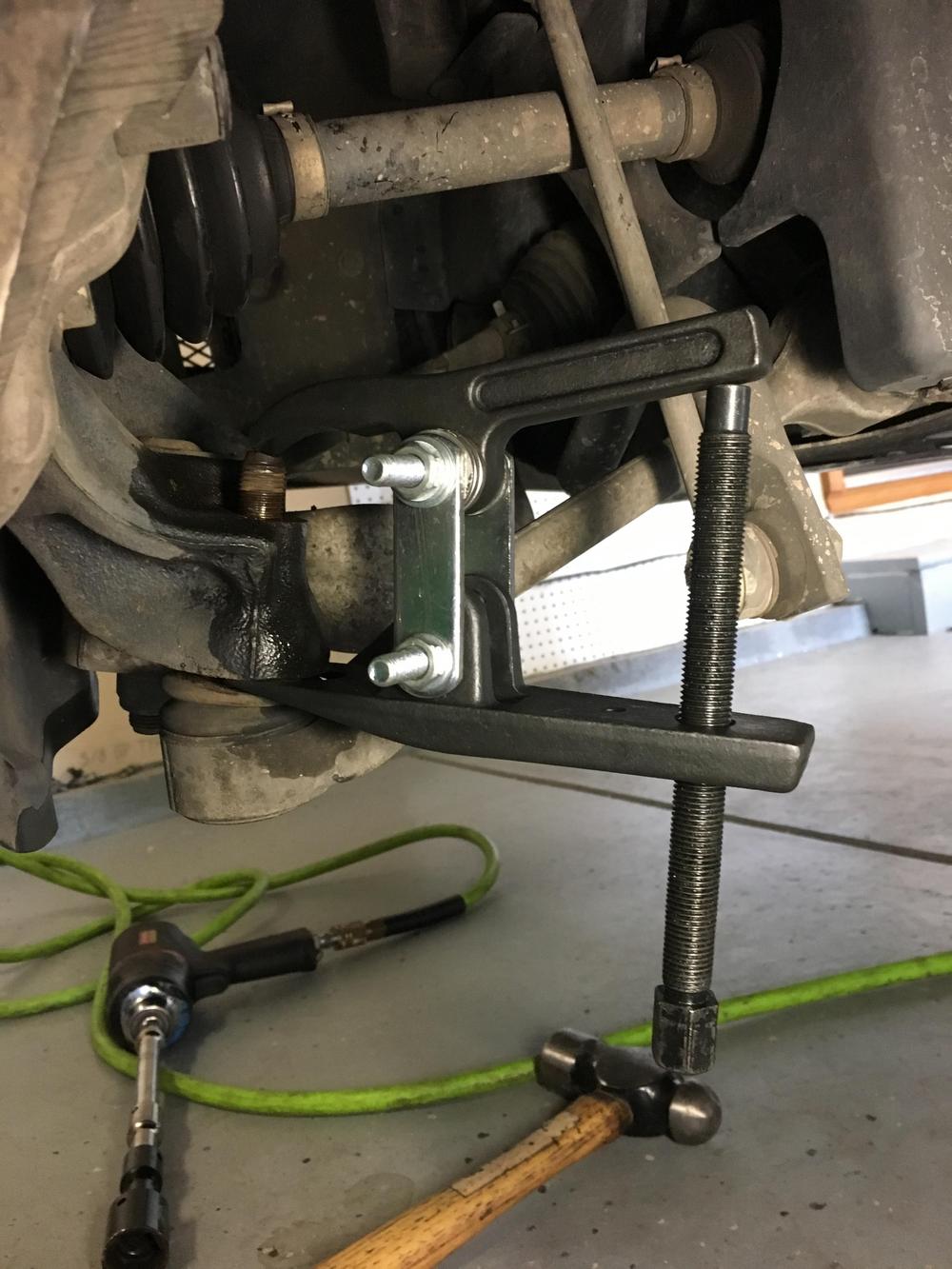 What Tools Are Needed To Change A Lower Control Arm?